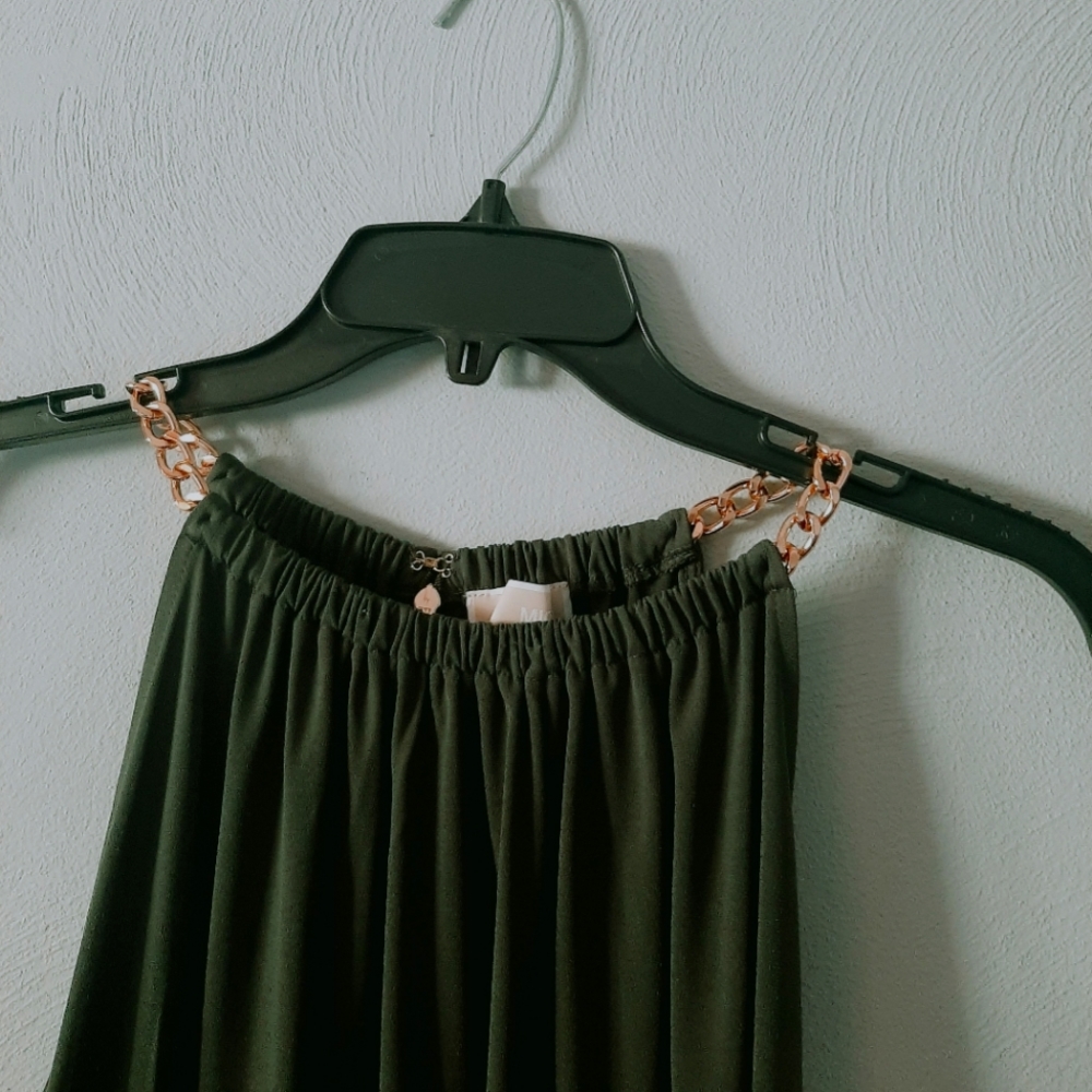 Summer green dress...